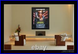 TERMINATOR James Cameron French Grande Vintage Movie Poster Original 1982