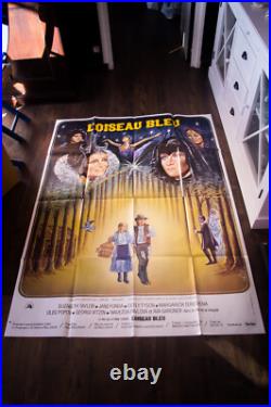 THE BLUE BIRD George Cukor French Grande Vintage Movie Poster Original 1976