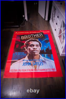 THE BROTHER FROM ANOTHER PLANET French Grande Vintage Movie Poster Original 1984