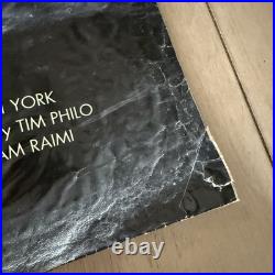 THE EVIL DEAD Movie Poster Chainsaw Vintage 2000s Reprint Groovy