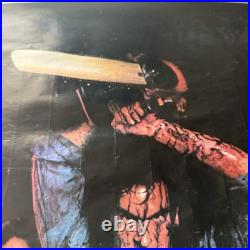 THE EVIL DEAD Movie Poster Chainsaw Vintage 2000s Reprint Groovy