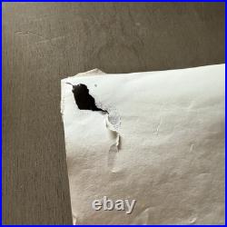 THE EVIL DEAD Movie Poster Chainsaw Vintage 2000s Reprint Groovy