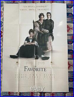 THE FAVOURITE 2019 Original Vintage French Movie Poster 4x6 ft