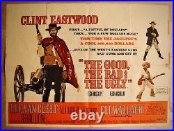 THE GOOD THE BAD AND THE UGLY Clint EastwoodVINTAGE 1966 MOVIE POSTERWESTERN