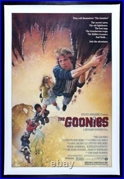 THE GOONIES? CineMasterpieces ORIGINAL VINTAGE MOVIE POSTER 1985