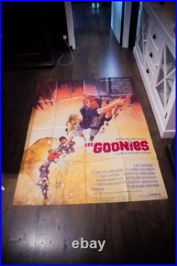 THE GOONIES? Large French Grande Vintage Movie Poster Original 1985