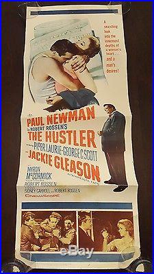 THE HUSTLER 1961 Rare Vintage Original Movie Poster