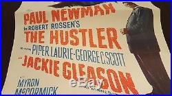 THE HUSTLER 1961 Rare Vintage Original Movie Poster
