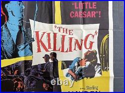THE KILLING Orig. Vintage 1956 Movie Poster 26.25 X 41 Stanley KUBRICK