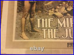THE MIRACLES OF THE JUNGLES Vintage Movie Poster Fine Art Lithograph 1920s