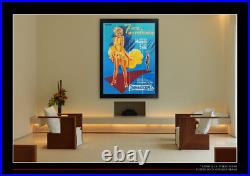 THE SEVEN YEAR ITCH Monroe French Grande Vintage Movie Poster Original R1965