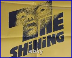 THE SHINING (1980) ORIG. VINTAGE One Sheet Movie Poster NICHOLSON KUBRICK
