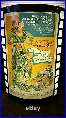 THE THING WITH 2 HEADS Original 27x 41 VINTAGE Poster RARE 1972 HORROR
