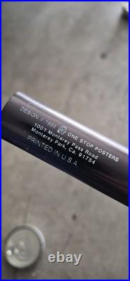 TOP GUN 1986 Original Vintage Movie Poster 23x35 USA Print