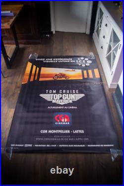 TOP GUN MAVERICK ICE IMMERSIVE French Rolled Vintage Movie Poster Original 2022