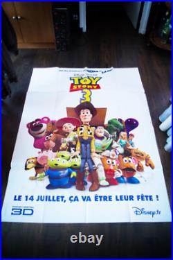 TOY STORY 3? Disney Pixar Large French Grande Vintage Movie Poster Original