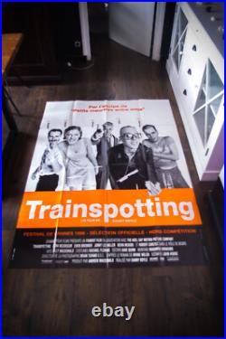 TRAINSPOTTING? Danny Boyle Large French Grande Vintage Movie Poster Original