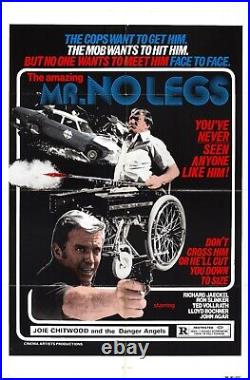 The Amazing Mr. No Legs Movie Poster Vintage Action Crime Collectible Art