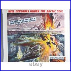 The Atomic Submarine (1959) Original Vintage One-Sheet Movie Poster Linenbacked