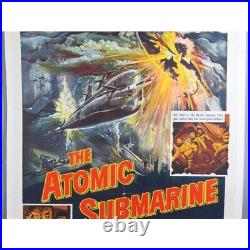 The Atomic Submarine (1959) Original Vintage One-Sheet Movie Poster Linenbacked