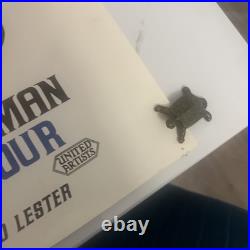 The Beatles HELP! Original 1965 UK Movie Poster United Artists Vintage-Authentic The Beatles HELP! Original 1965 UK Movie Poster United Artists Vintage-Authentic