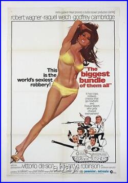 The Biggest Bundle of Them All by McGinnis Original 1968 USA 1 Sht Movie Poster