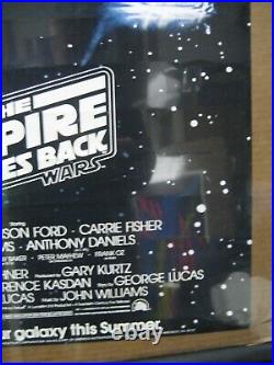 The Empire Strikes Back Star Wars Movie Vintage Poster Garage 1983 Cng2561