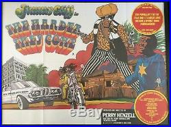 The Harder They Come (1972- R1977) Original Vintage Uk Quad Poster, Jimmy Cliff