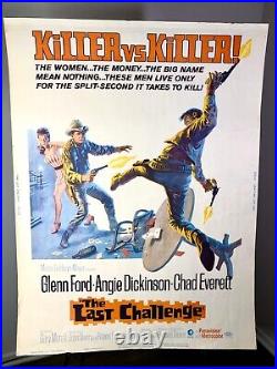 The Last Challenge (1967) 30x40 Vintage Movie Poster Great Condition