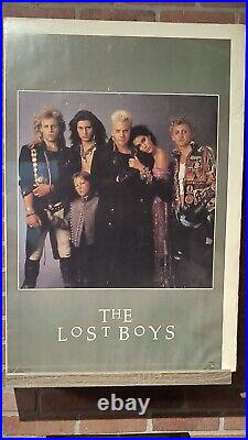 The Lost Boys Vintage Movie Poster Original 1987 #3125 RARE SEALED NEVER ROLLED