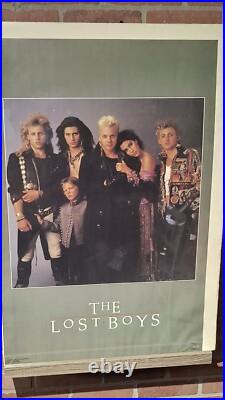The Lost Boys Vintage Movie Poster Original 1987 #3125 RARE SEALED NEVER ROLLED