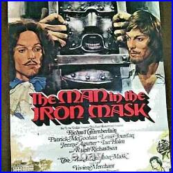 The Man in the Iron Mask Classic Vintage Original Movie Poster Film Collectibles