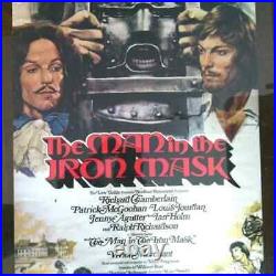 The Man in the Iron Mask Classic Vintage Original Movie Poster Film Collectibles