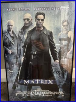 The Matrix Movie 1999 Poster Vintage 90s Film Print