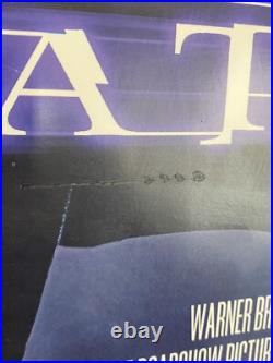 The Matrix Original Vintage 1999 Movie Poster Wood Frame Keanu Reeves RARE