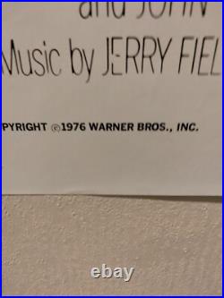 The Outlaw Josie Wales Original Vintage Movie Poster 1976 27x41