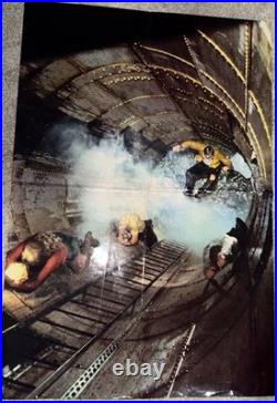 The Poseidon Adventure Promo Poster Vintage/Rare 29x17 Theater Display 1972