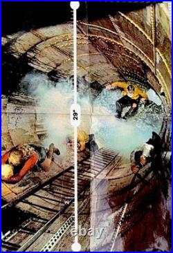 The Poseidon Adventure Promo Poster Vintage/Rare 29x17 Theater Display 1972