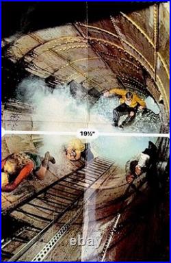The Poseidon Adventure Promo Poster Vintage/Rare 29x17 Theater Display 1972