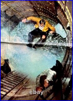 The Poseidon Adventure Promo Poster Vintage/Rare 29x17 Theater Display 1972