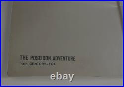 The Poseidon Adventure Promo Poster Vintage/Rare 29x17 Theater Display 1972