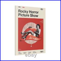 The Rocky Horror Picture Show Vintage Style Poster Custom Canvas Wall Print