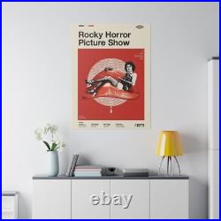 The Rocky Horror Picture Show Vintage Style Poster Custom Canvas Wall Print