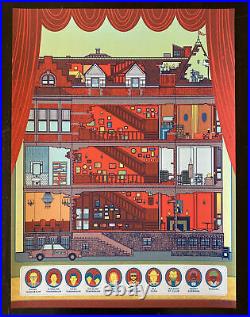 The Royal Tenenbaums Movie Poster Art Print PP 15/15 Wes Anderson sdcc mondo vtg