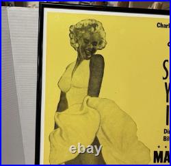 The Seven Year Itch Framed Vintage Movie Poster Marilyn Monroe 22 x 14