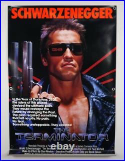 The Terminator Original 27x40 Vintage 1984 Movie Poster NSS No. 840129
