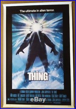 The Thing vintage original 1-Sheet U. S. Poster 1982 Rolled Excellent Condition