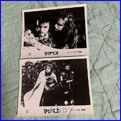 The Tragedy of Macbeth Movie Poster PR Materials Still Photos Roman Polanski