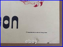 The Way Of The Dragon Original Vintage Bruce Lee Movie Poster 1973 Sai M. Chiang