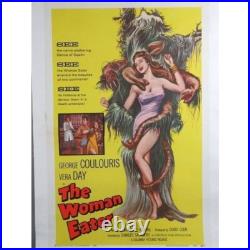 The Woman Eater (1959) Original Vintage Linenbacked One-Sheet Movie Poster